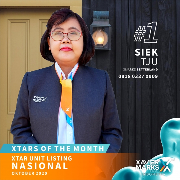 202011009 XTARS OF THE MONTH NASIONAL UNIT LISTING 9